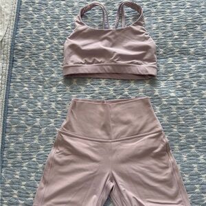 Lululemon Align High-Rise Short 6” & Lululemon Energy Bra *Medium Support, B-D C